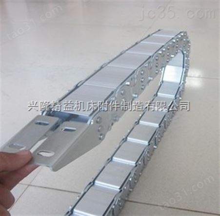 上海封闭式承重型机床钢制拖链